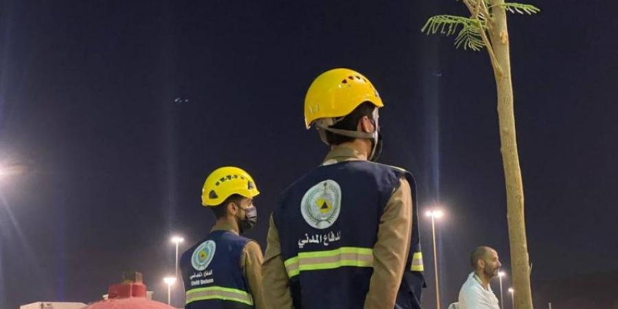 قوات الدفاع المدني.. جهود ميدانية بجسر الجمرات - هرم مصر