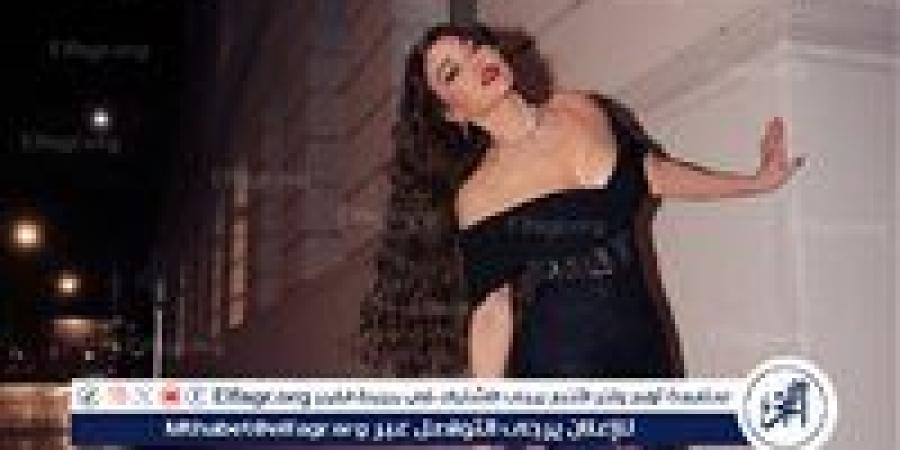 بالأسود هيفاء وهبي تتصدر تريند جوجل - هرم مصر