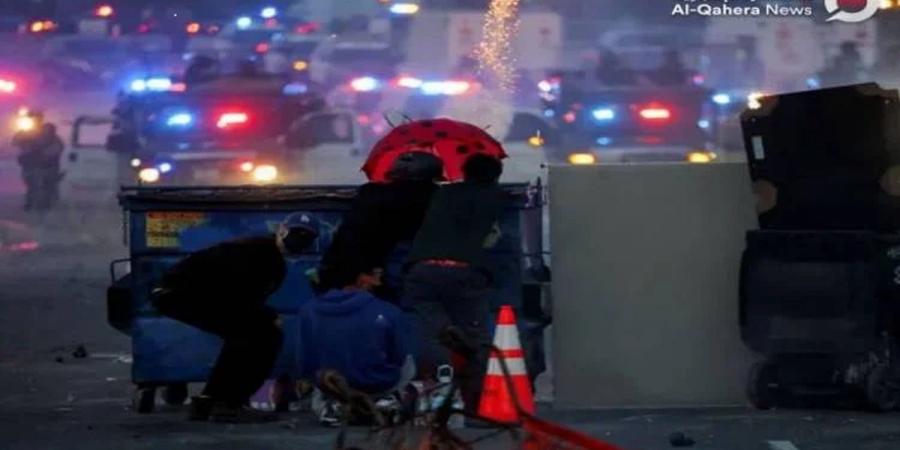 شرطة لوس أنجلوس: اعتقال 56 متظاهرا خلال الاحتجاجات على تطبيق قوانين الهجرة - هرم مصر
