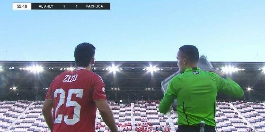 زيزو يظهر لأول مرة بقميص الأهلي أمام باتشوكا - هرم مصر