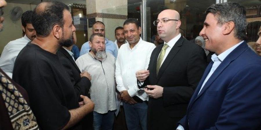 محافظ بني سويف يتفقد المركز التكنولوجي ويستمع لمطالب المواطنين - هرم مصر