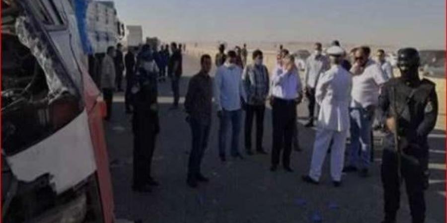 طريق الموت.. إصابة 43 شخصًا في حادث مروع أعلى محور الضبعة | «صور» - هرم مصر
