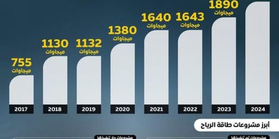 مصر تتصدر الشرق الأوسط وشمال إفريقيا في طاقة الرياح لعام 2024 - هرم مصر
