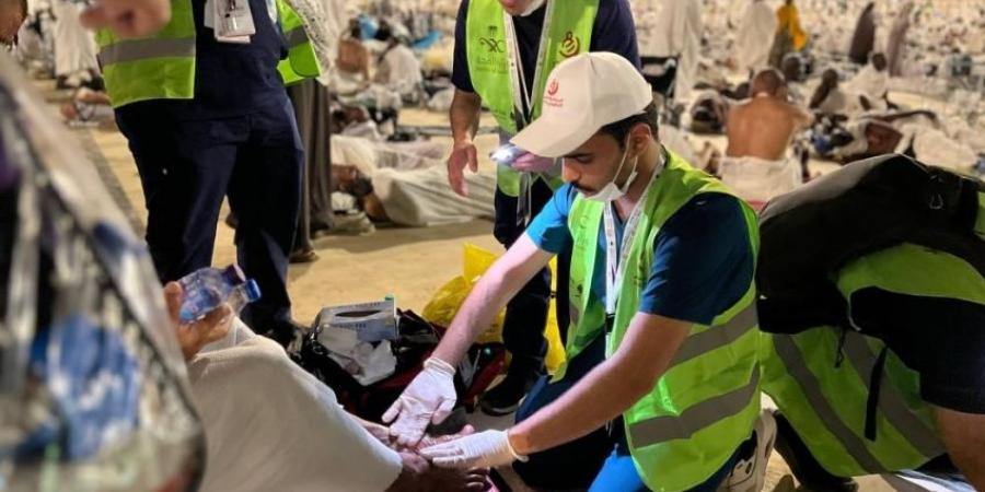 650 متطوعا قدموا الخدمات الإسعافية لـ 15,518 حاجاً في المشاعر - هرم مصر
