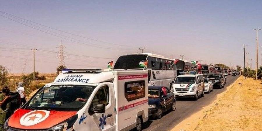 قوات الأمن والجيش في ليبيا توقف قافلة الصمود عند مدخل سرت - هرم مصر