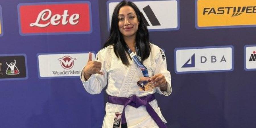 في أول تمثيل دولي رسمي لاتحاد الجوجيتسو.. هند رزق تحصد ذهبية بطولة البحر المتوسط بروما - هرم مصر