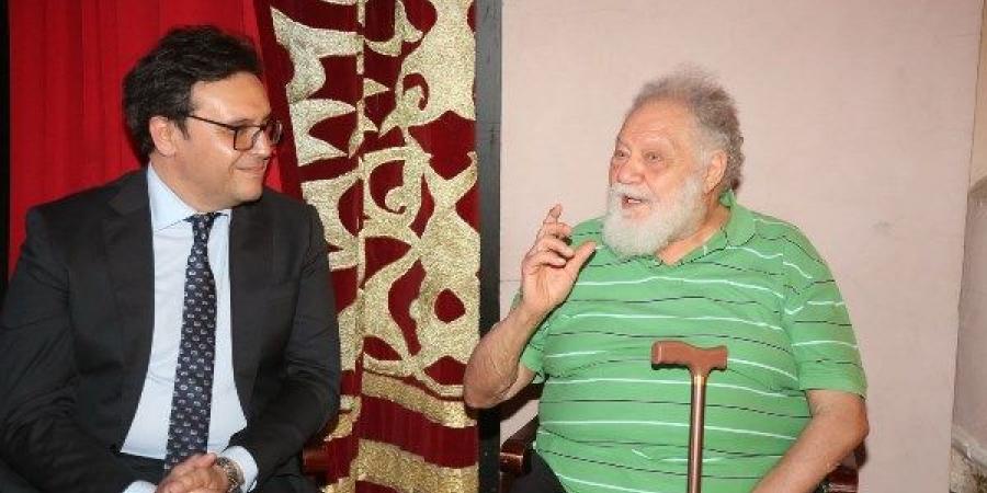 وزير الثقافة: الفخراني رمز من رموز الإبداع الأصيل بما يملكه من موهبة فريدة - هرم مصر