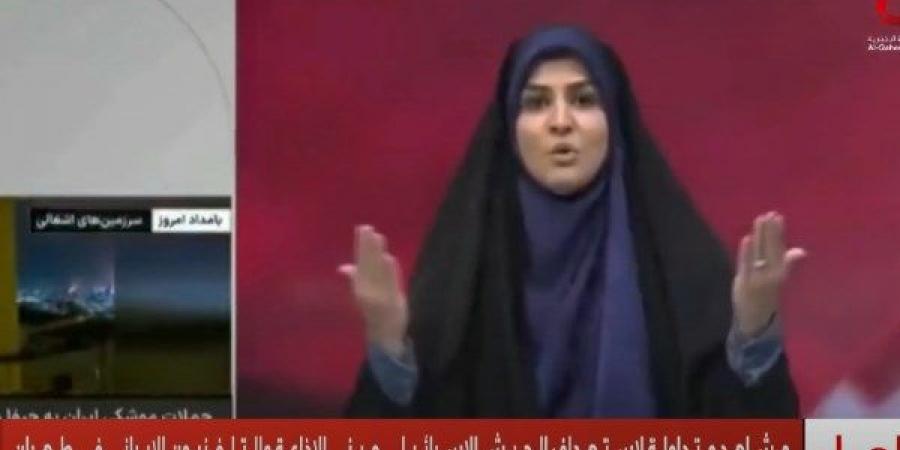 المذيعة فرت مسرعة على الهواء.. لحظة قصف إسرائيل لمبنى الإذاعة والتليفزيون الإيراني - هرم مصر