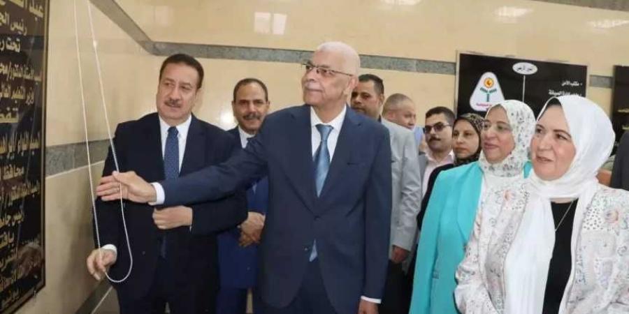 رئيس جامعة المنوفية والمحافظ يفتتحان المعهد الفني للتمريض تزامنا مع العيد القومي للمحافظة - هرم مصر
