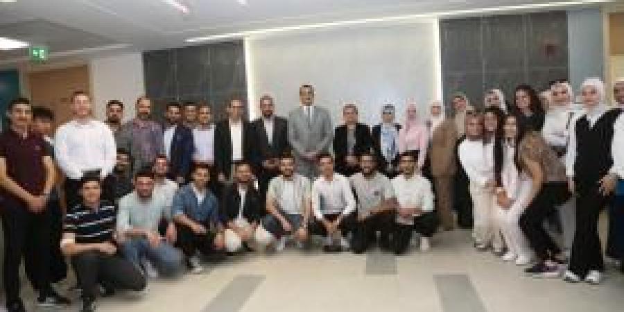 افتتاح معرض الأنشطة الطلابية في كلية العلوم الطبية التطبيقية ضمن فعاليات اليوم العلمي لقسم العلاج الطبيعي - هرم مصر