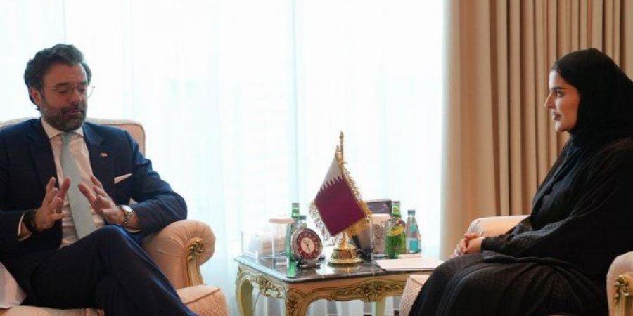 قطر و إسبانيا تبحثان سبل تعزيز علاقات التعاون بين البلدين - هرم مصر