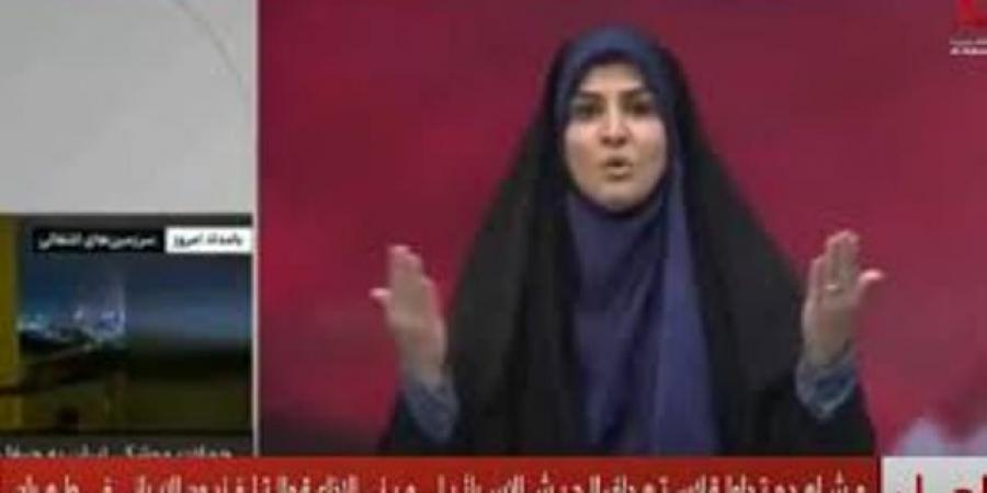 عودة البث لمبنى التلفزيون الإيرانب بعد انقطاعه جراء القصف الإسرائيلي - هرم مصر