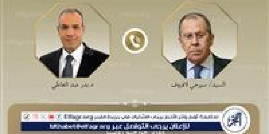 اتصال هاتفى بين وزير الخارجية والهجرة ونظيره الروسى - هرم مصر