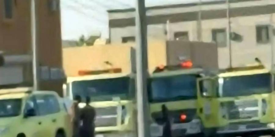 مدني رنية ينقذ ام واطفالها الخمسة من حريق منزلهم - هرم مصر