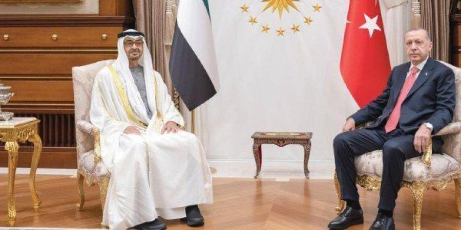 بن زايد وأردوغان يؤكدان ضرورة تكثيف الجهود لخفض التصعيد وتجنيب المنطقة مزيدا من الأزمات - هرم مصر
