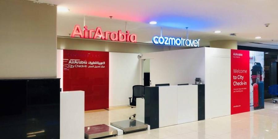«العربية للطيران» تفتتح مركزاً جديداً لتسجيل السفر في البرشاء مول بدبي - هرم مصر