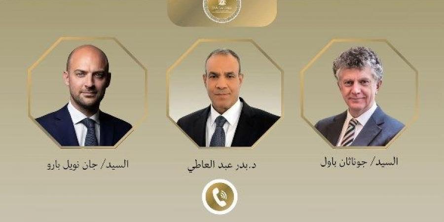 اتصالان هاتفيان لوزير الخارجية مع نظيره الفرنسي ومستشار الأمن القومي البريطاني - هرم مصر