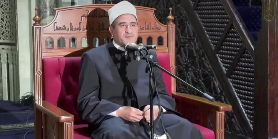 خطيب الأزهر: سيأتي يوم ينتصر فيه أهل الحق وتعود الحقوق لأصحابها - هرم مصر