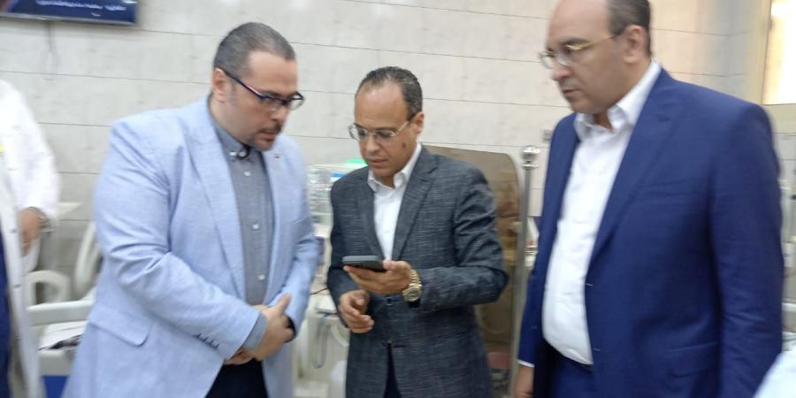 مساعد وزير الصحة للطب العلاجي يتفقد مستشفيات بالدقهلية ويشيد بمستوى الخدمة - هرم مصر