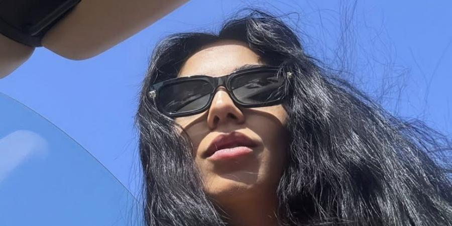 سلمي أبو ضيف في أحدث ظهور  عبر إنستجرام - هرم مصر