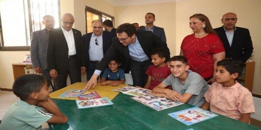 الثقافة تُعيد افتتاح مكتبة نجيلة بعد تطويرها - هرم مصر