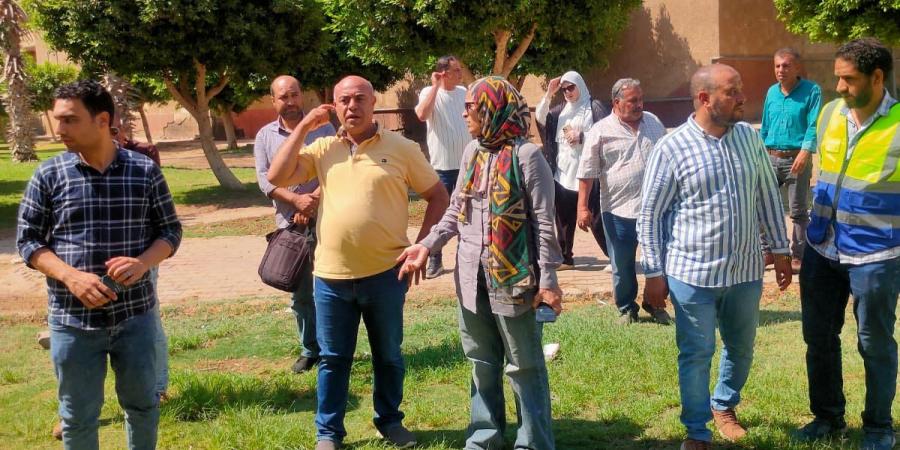 رئيس الجهاز : رفع كفاءة الأرصفة والشوارع  فى الشيخ زايد .. صور - هرم مصر