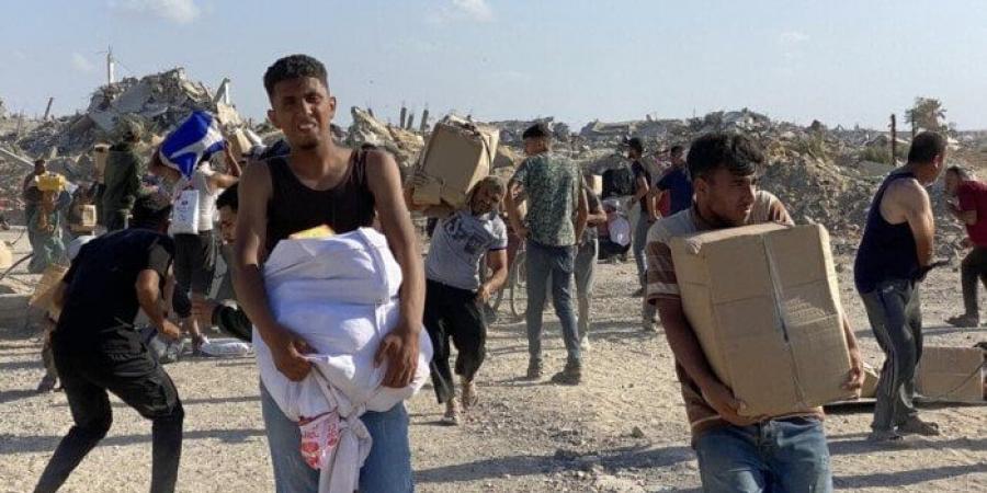 الدفاع المدني في غزة: نظام توزيع المساعدات غير إنساني - هرم مصر