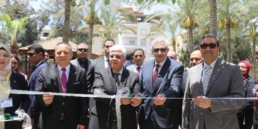بتكلفه 318 مليون جنيه.. وزير التعليم العالى يفتتح إنشاءات مستشفى الجامعه بدمياط - هرم مصر
