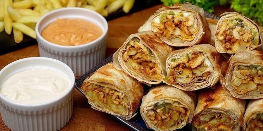 زي المحلات.. طريقة عمل شاورما الفراخ في البيت - هرم مصر