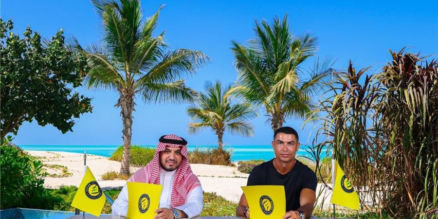 رونالدو بعد تجديد عقده مع النصر  سأكون بطلًا في السعودية - هرم مصر