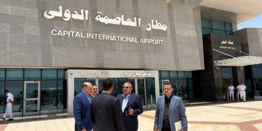 جولة تفقدية للجنة العليا للتفتيش الأمني والبيئي بمطار العاصمة الدولي - هرم مصر