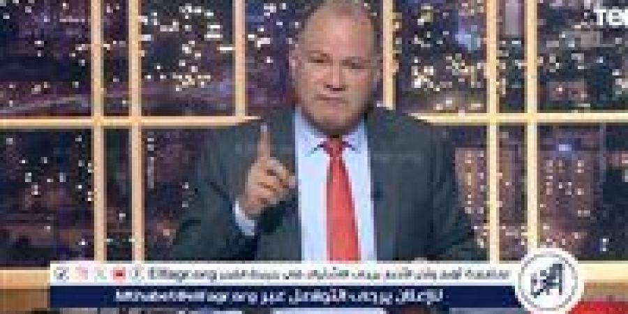 نشأت الديهي ينفعل على الهواء ويوجه عتاب لرئيس الحكومة - هرم مصر