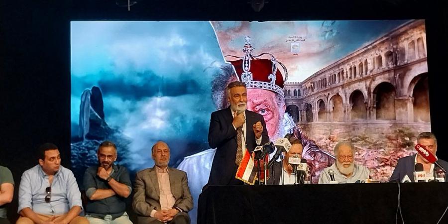 طارق الدسوقي: سعيد بعودتي للجمهور في مسرحية الملك لير وبالتعاون مع يحيي الفخراني - هرم مصر