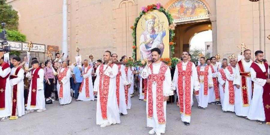 ختام النهضة الروحية لعيد السيدة العذراء مريم "حالة الحديد" بدير المُحرق العامر - هرم مصر