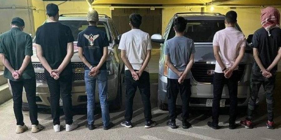 شرطة الرياض توقف 7 متهمين ظهروا في مقطع يتحرشون بامرأتين - هرم مصر