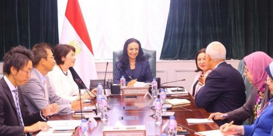 وزيرة التضامن تبحث مع جايكا اليابانية تعزيز التعاون في تنمية الطفولة المبكرة - هرم مصر