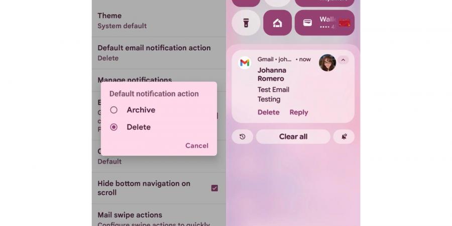 تعديل صغير فى Gmail على أندرويد يجعل التعامل مع البريد الإلكتروني أسهل - هرم مصر