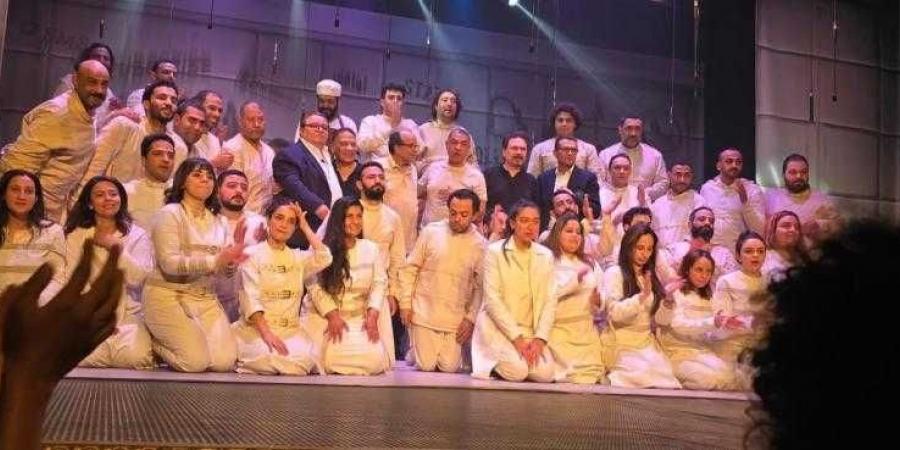 بالصور.. «ريهام فايق» تتألق في سكرولينج على مسرح الريحاني - هرم مصر