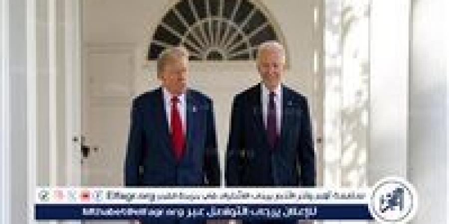 ترامب يشمت بسلفه بايدن خلال زيارة لـ "سجن التمساح" - هرم مصر