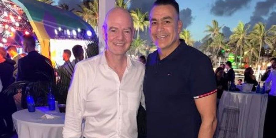 عزام ونبيل والحضري يجتمعون بلاعبي المنتخب الوطني تحت 17 عاما - هرم مصر