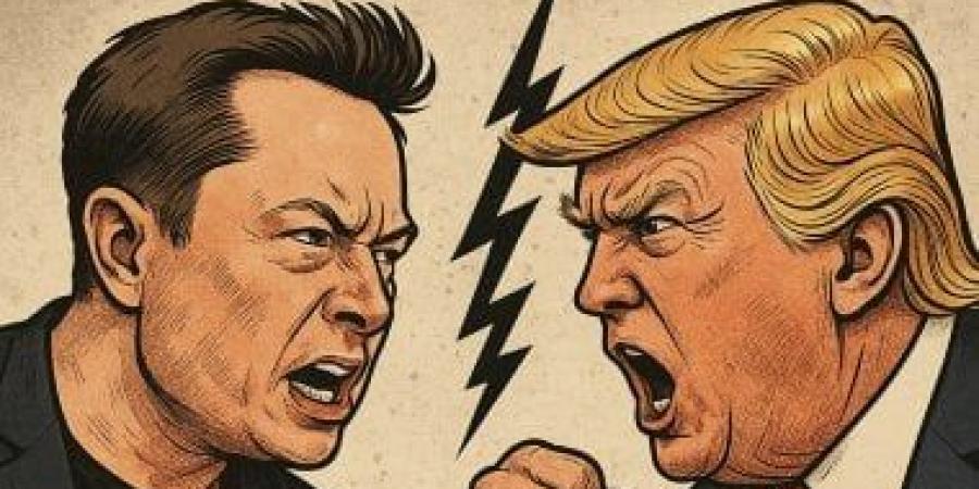خناقة ترامب وماسك تشتعل من جديد .. 5 معلومات - هرم مصر