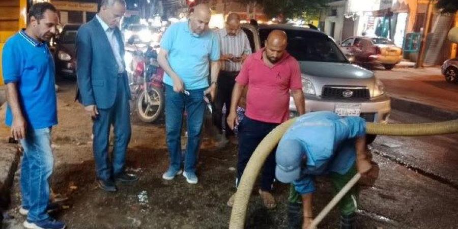 محافظ بني سويف يوجه بسرعة إصلاح كسر مفاجئ بماسورة مياه رئيسية - هرم مصر