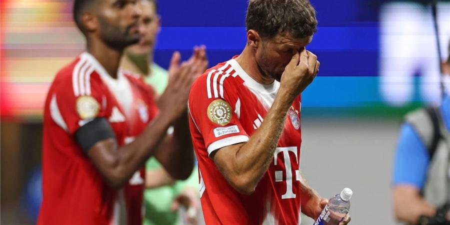 مولر يودع بايرن ميونخ بعد الخروج من كأس العالم للأندية #كأس_العالم_للأندية #مونديال_الأندية #الأهلي #كأس_العالم_للأندية2025 #الأهلي_فى_المونديال - هرم مصر