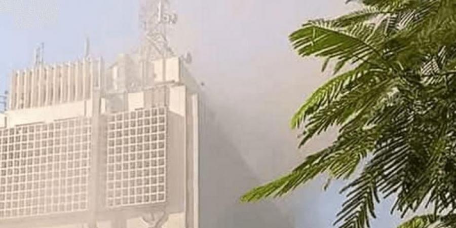21 مصابًا حتى الآن.. تفاصيل احتراق سنترال رمسيس اليوم - هرم مصر