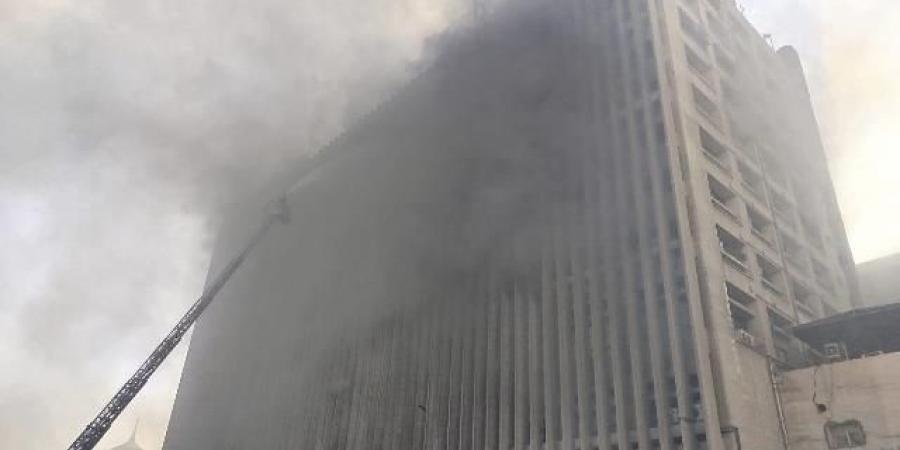 تشكيل لجنة هندسية لبيان مدى تأثر مبنى سنترال رمسيس من الحريق - هرم مصر