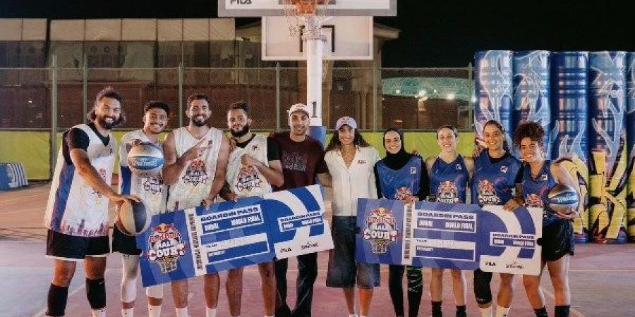 تعرف على الفائزين بلقب بطولة هاف كورت لكرة السلة 3x3 - هرم مصر