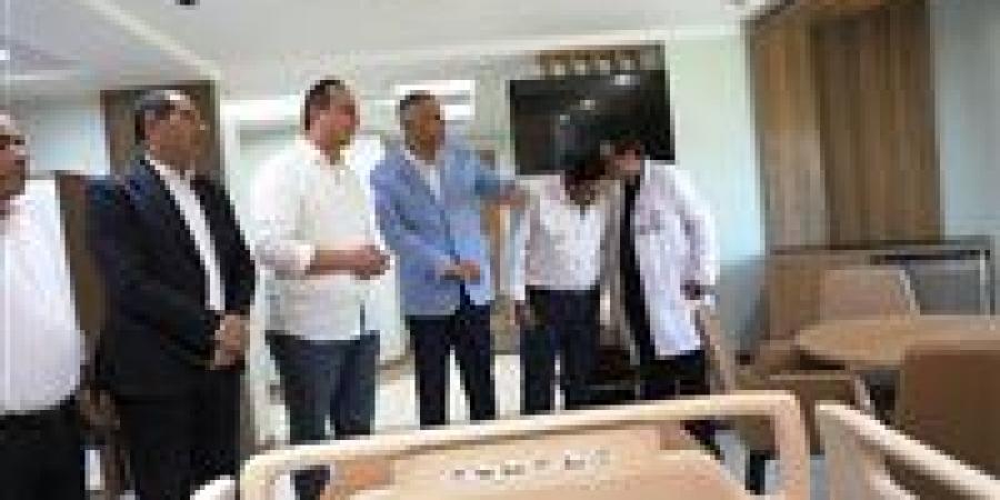 محافظ أسوان ورئيس الهيئة العامة للرعاية الصحية يتفقدا مستشفى المسلة التخصصى - هرم مصر