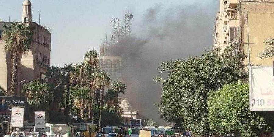 حريق داخل سنترال رمسيس والحماية المدنية تكثف جهودها للسيطرة على النيران - هرم مصر