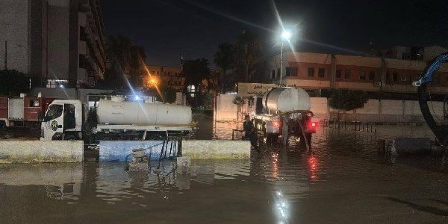 الإسماعيلية.. إصلاح كسر خط المياه الرئيسي بالحي الثالث - هرم مصر