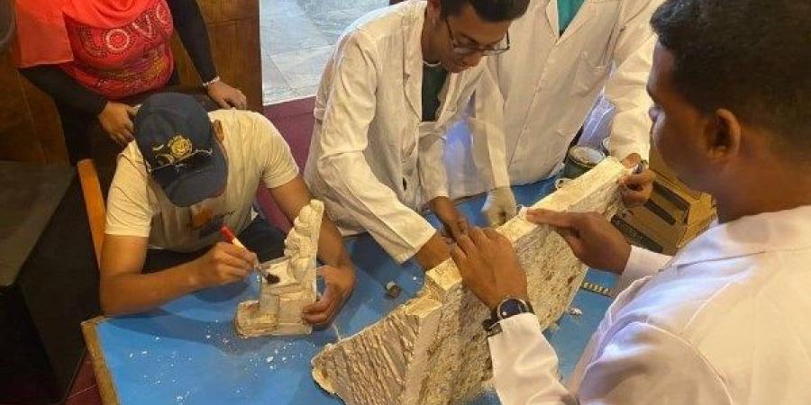 قوالب الصب محاضرة بـ متحف التحنيط - هرم مصر